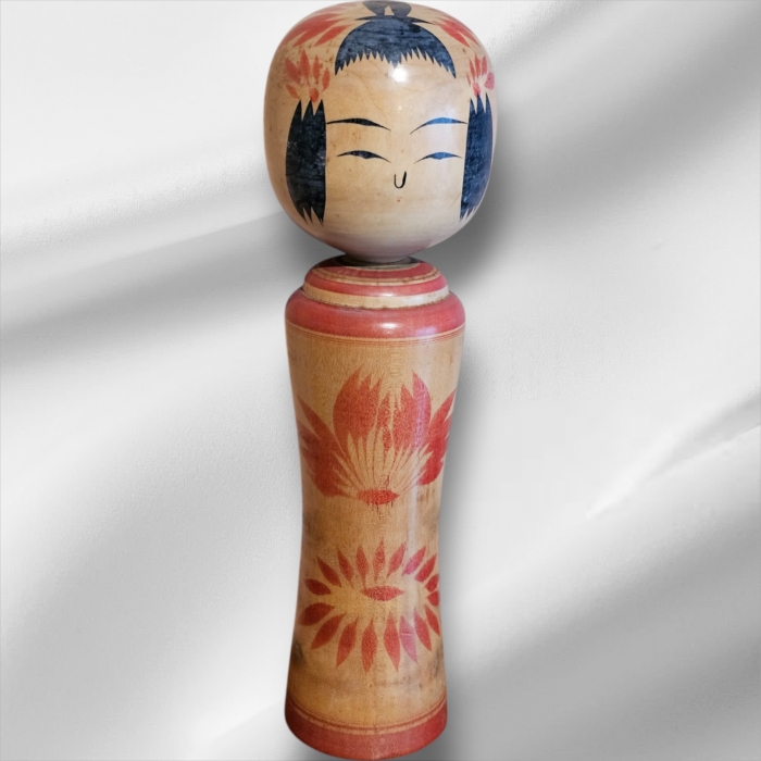 Traditional Vintage Japanese Signed Kokeshi Doll