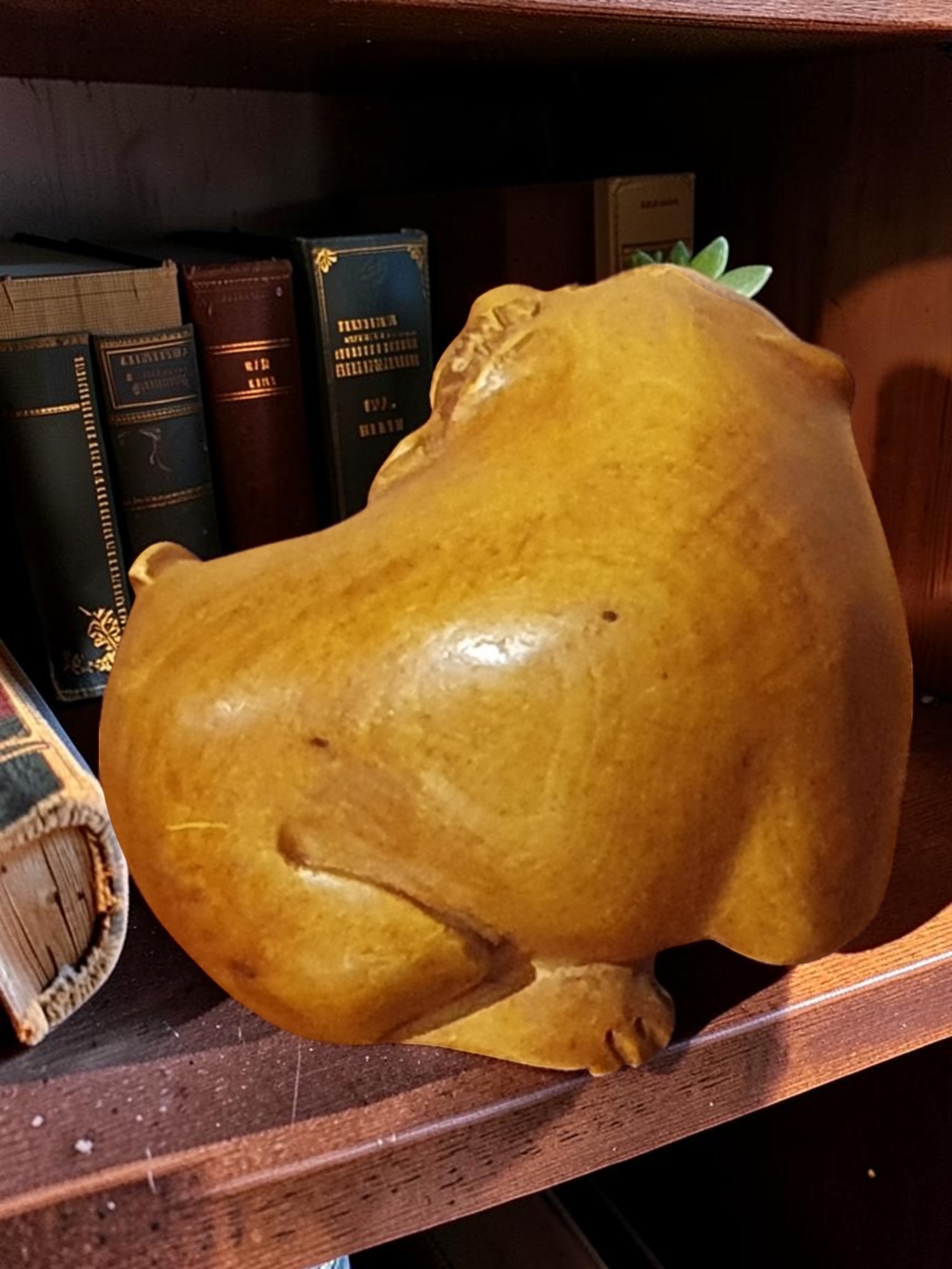 Tiger Hand Carved Signed Netsuke - Image 2
