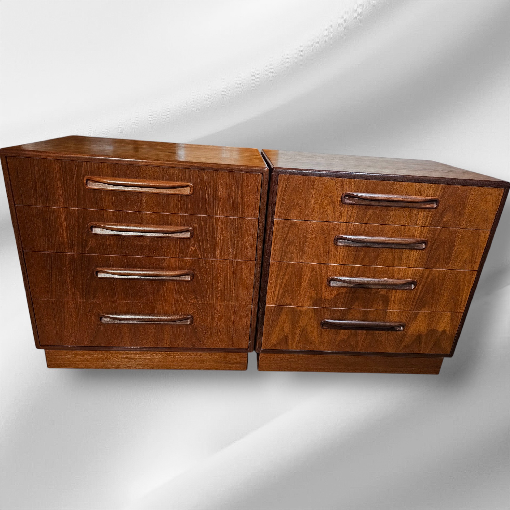 Pair of GPlan Fresco Chest of Drawers