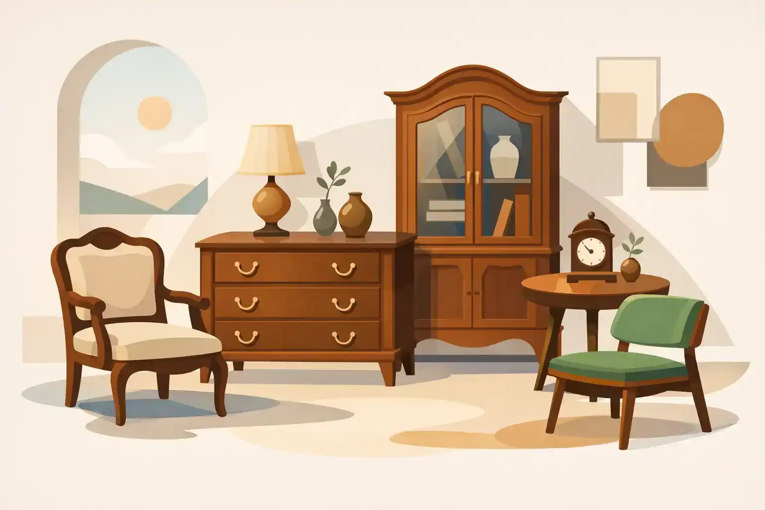 Why Curated Antique Furniture Feels Right