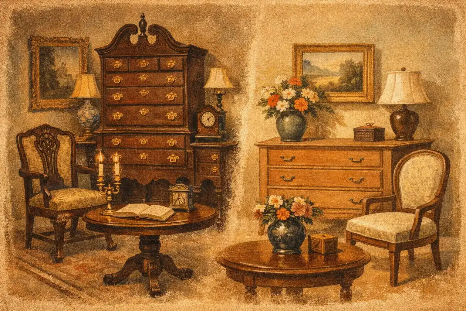Antique Furniture vs Reproduction for Your Home
