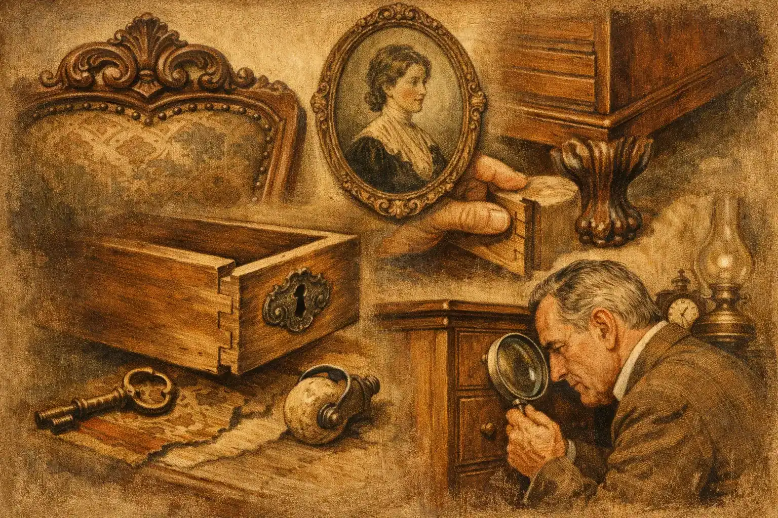 Authentic Antique Furniture Signs to Look For