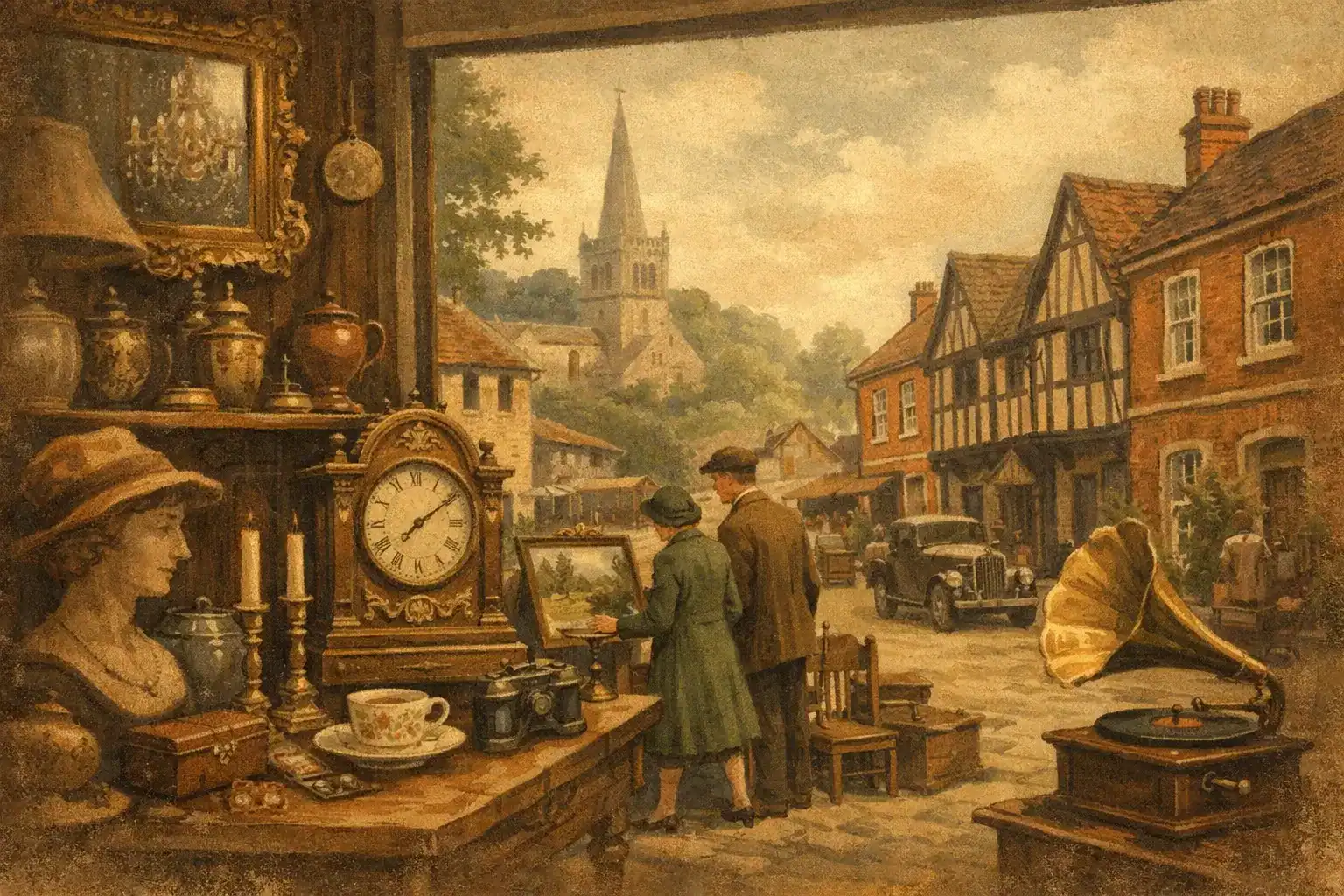 Best Places to Buy Antiques in Hertfordshire and Stevenage