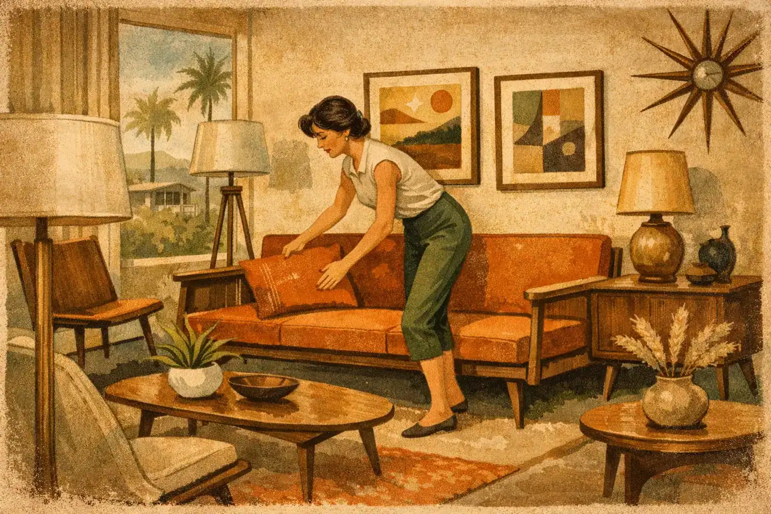 How to Style Mid Century Modern Furniture