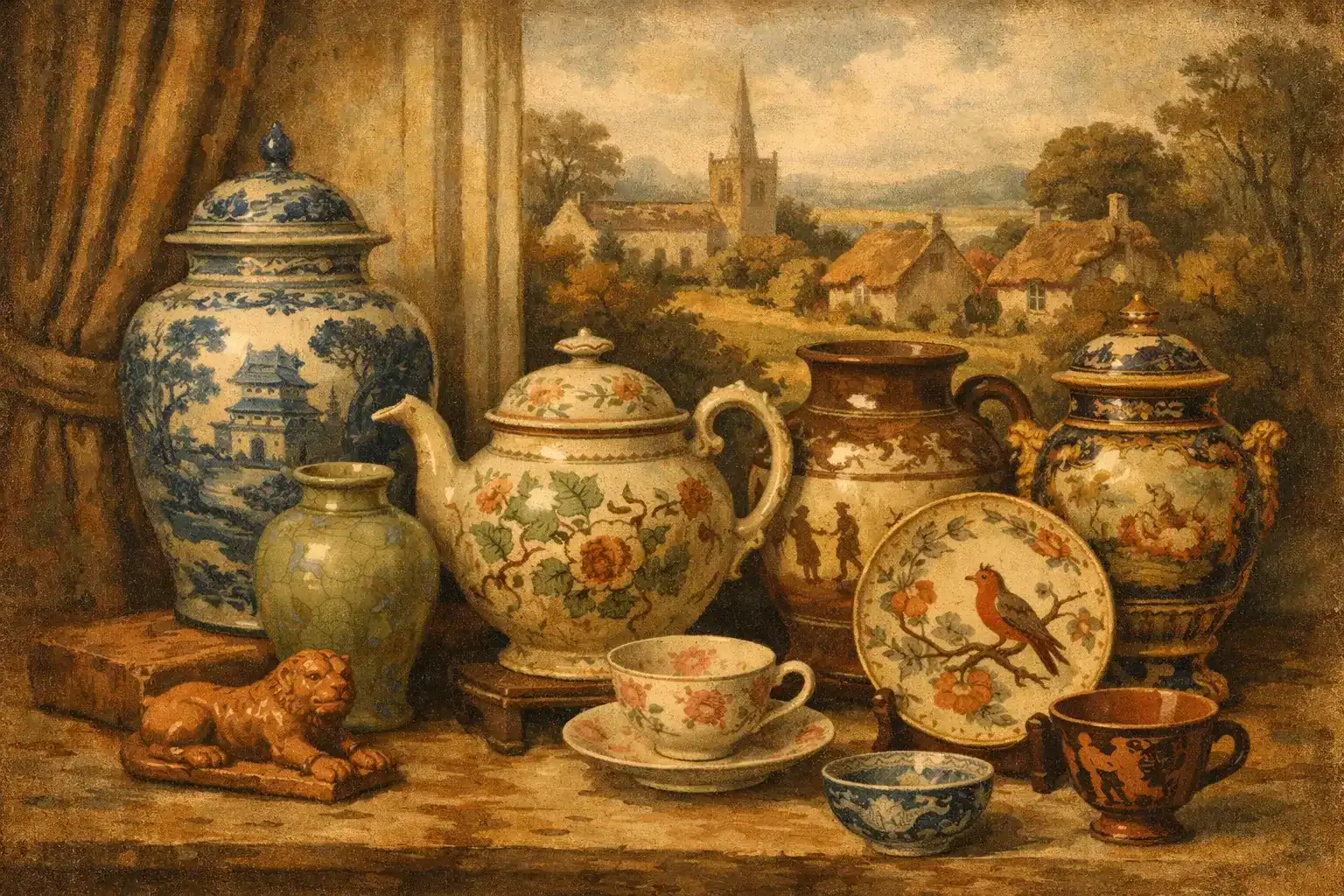 Top 10 Antique Ceramics for Hertfordshire Homes