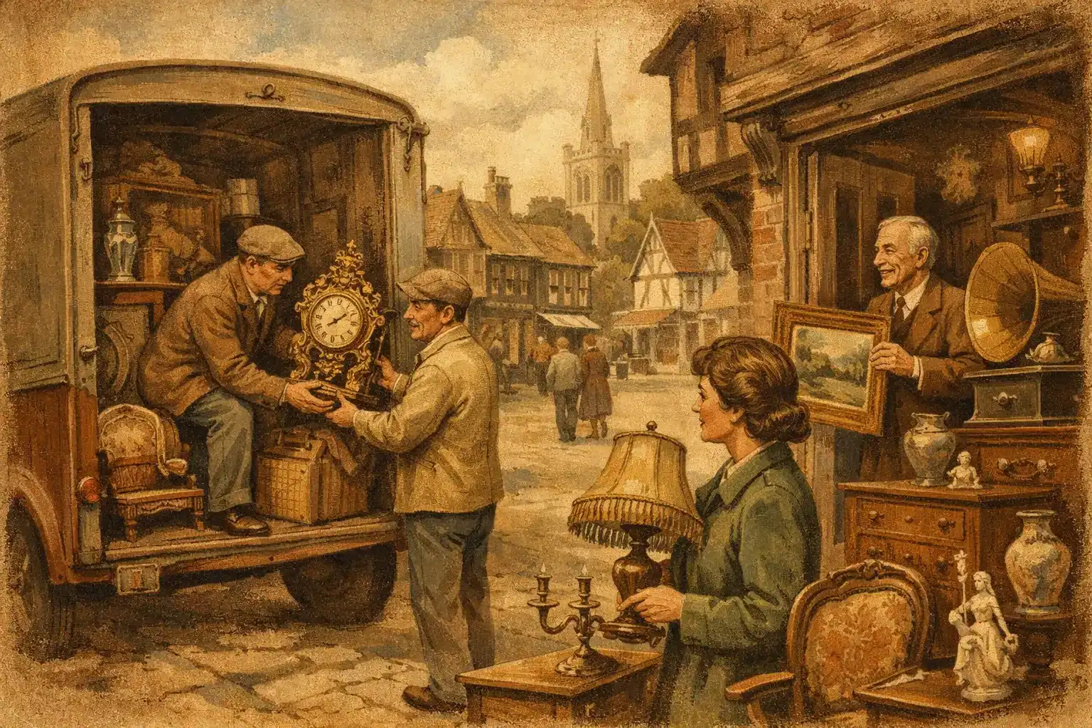 Are Antiques Delivered in Hitchin? What to Expect