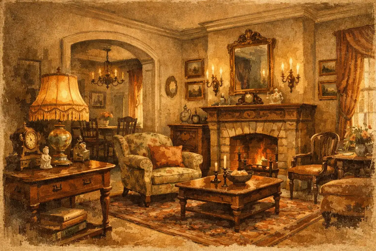 How Period Home Interiors Gain Lasting Character