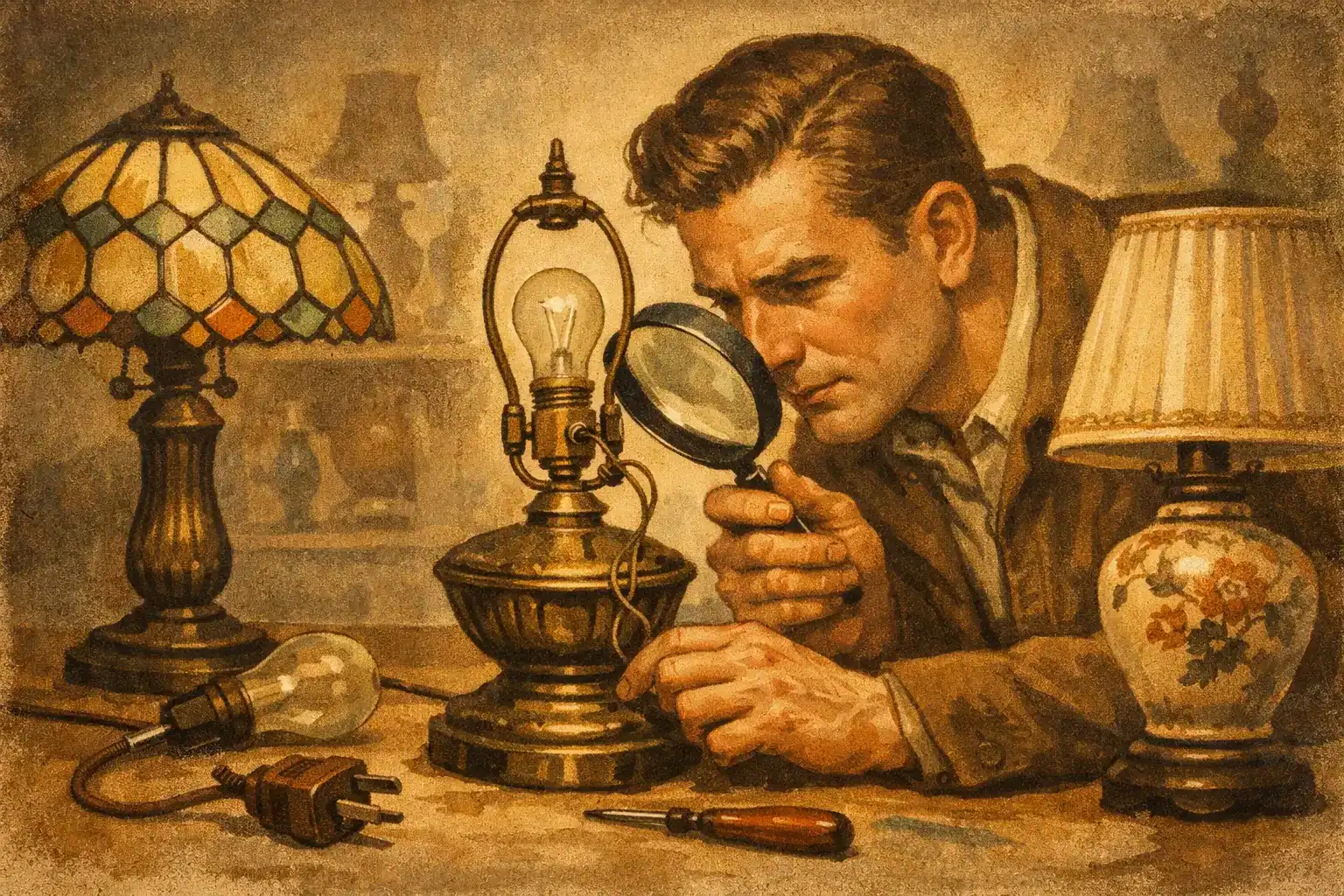 Vintage Lamp Safety: What to Check Before Buying