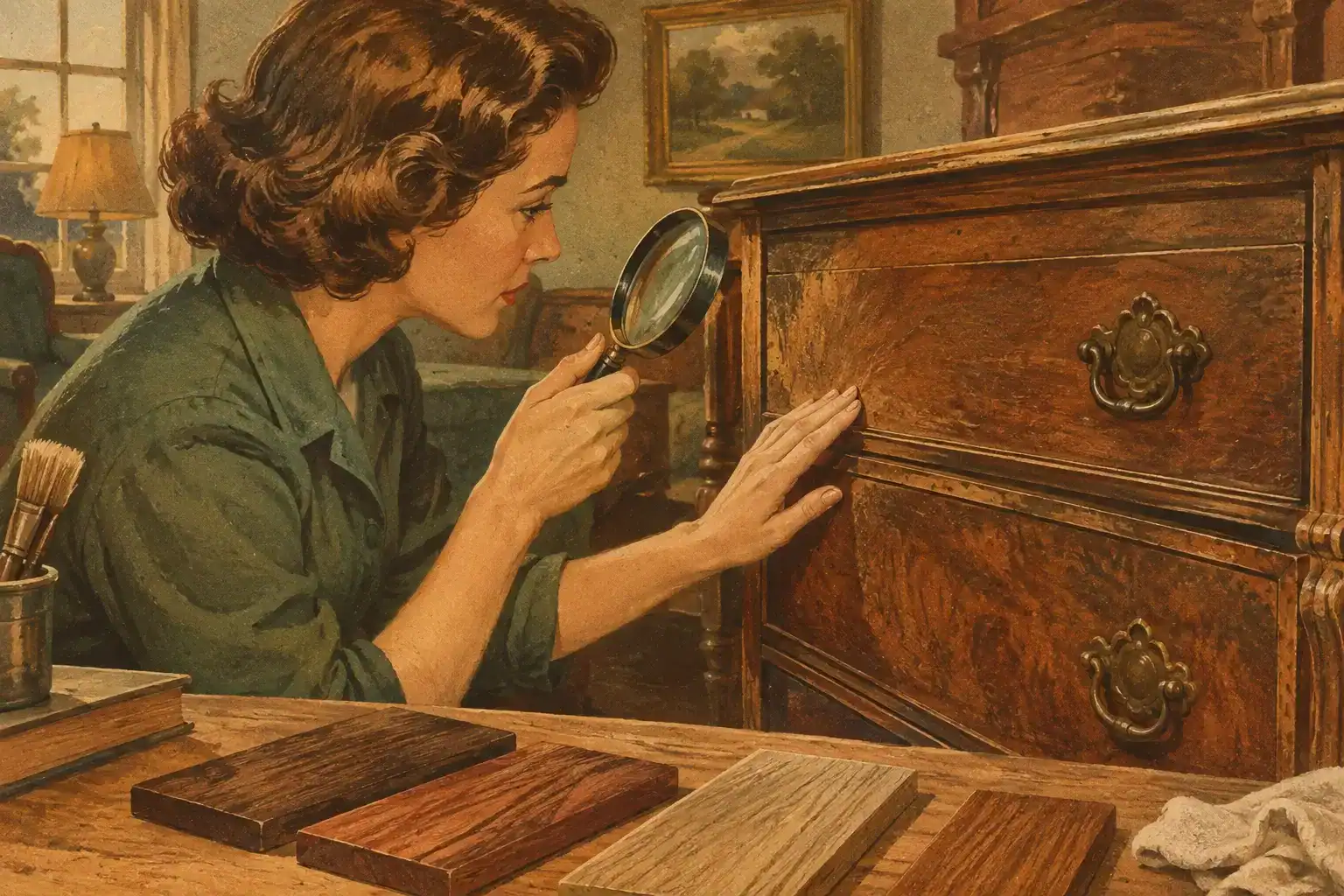 How to Identify Antique Wood in Old Furniture