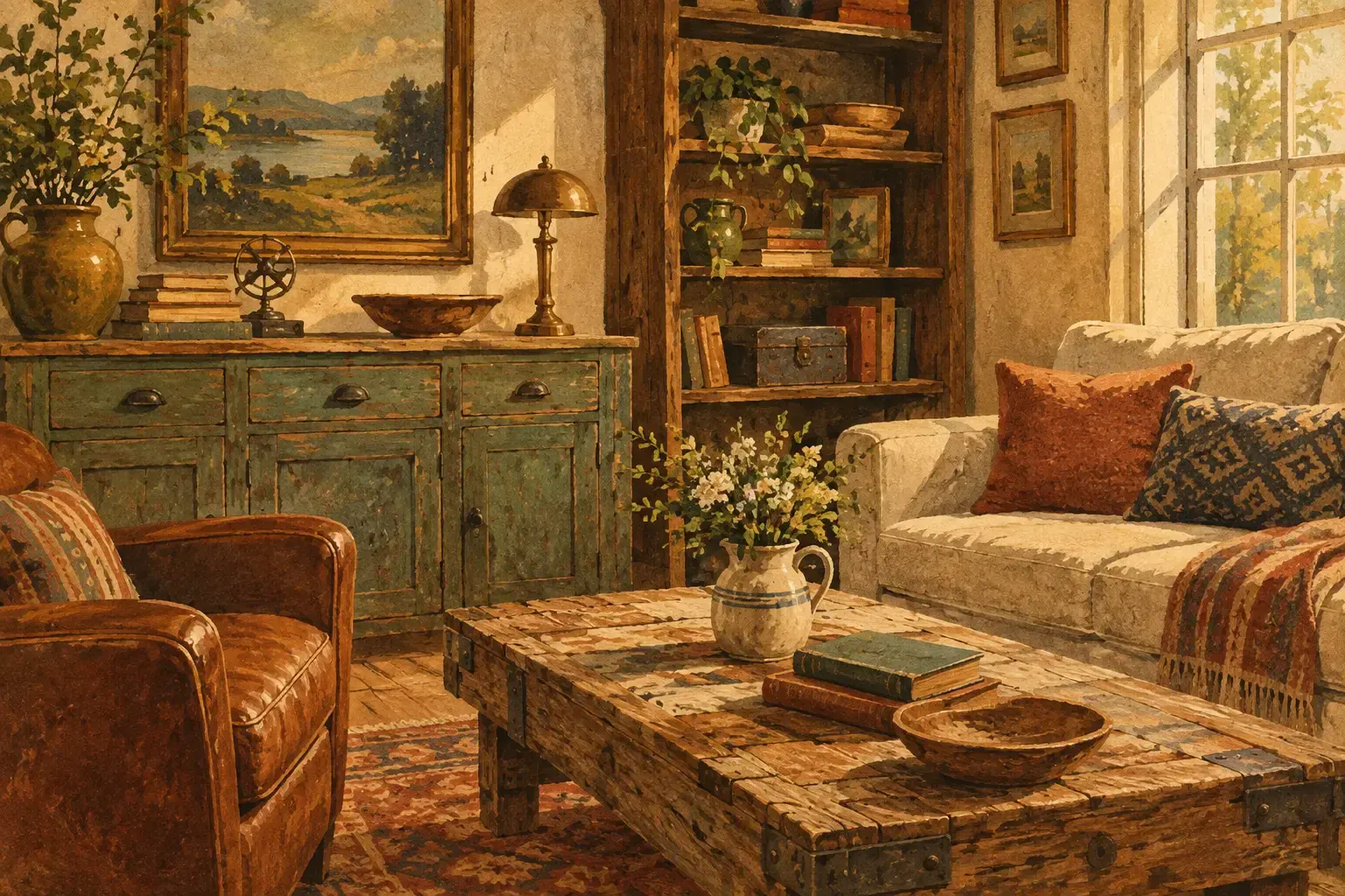 How to Decorate with Salvage for a Timeless Home